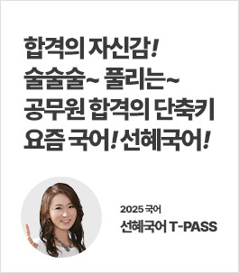 전선혜 국어 T-PASS